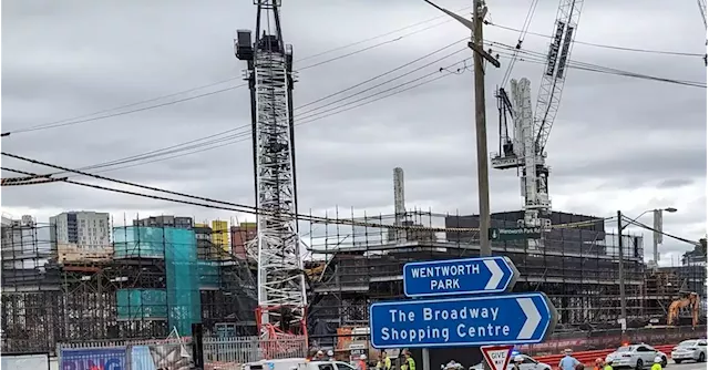 Crane collapses at new Sydney Fish Market