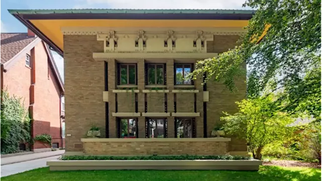 Frank Lloyd Wright’s Frederick C. Bogk House Just Hit the Market in Wisconsin for $1.5 Million