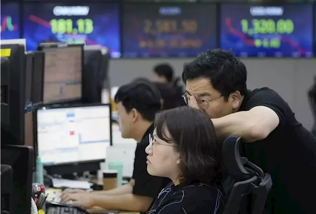 Stock market today: Asian shares fall over China worries, Seoul trading closed for a holiday