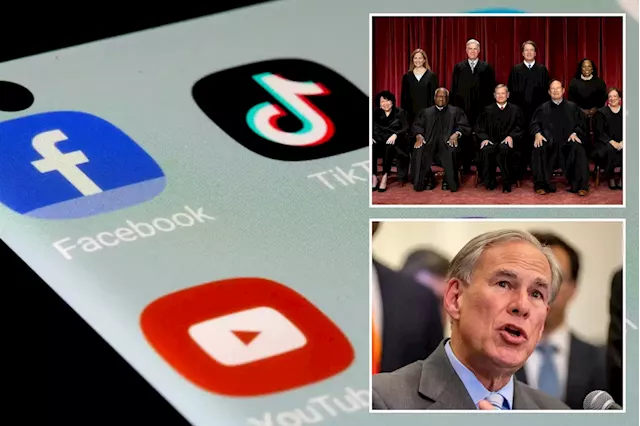 Supreme Court takes on Texas, Florida laws targeting social media companies