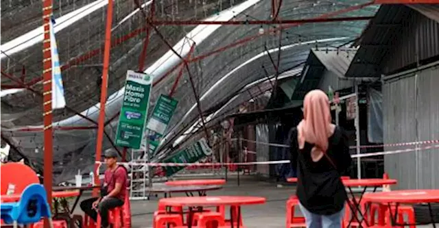 Storm: 36 Ipoh Night Market traders receive state govt aid