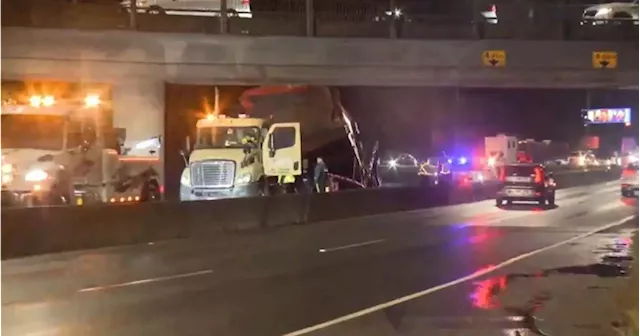 Trucking company fined $3,500 for North Vancouver overpass collision