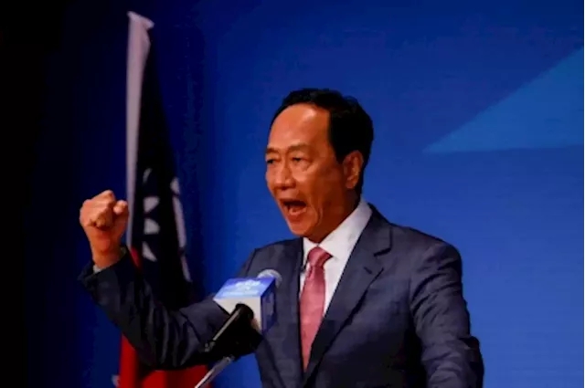 Foxconn founder Gou cuts final ties with company for presidential run