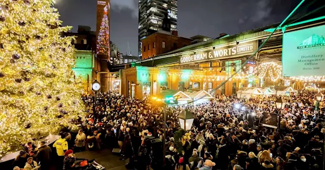 The Toronto Christmas market in the Distillery District is back again this year