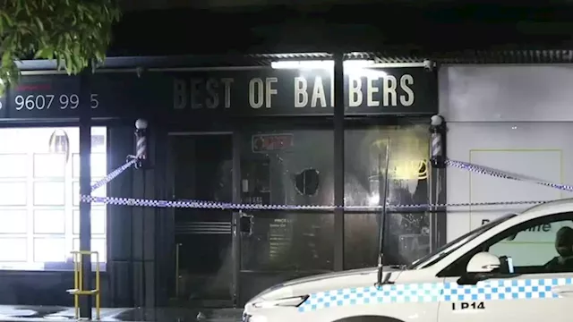 CCTV shows arson attack on Sydney family business