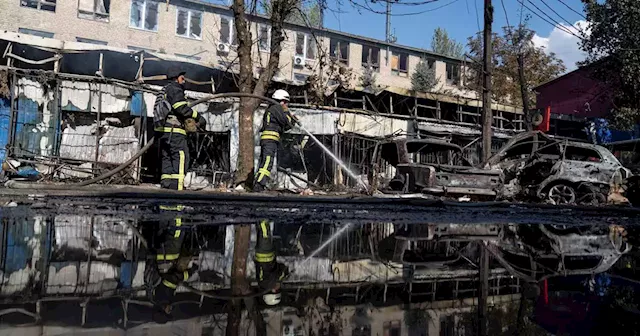 Russian strike on a market in an eastern Ukrainian city kills 17 and wounds dozens, officials say