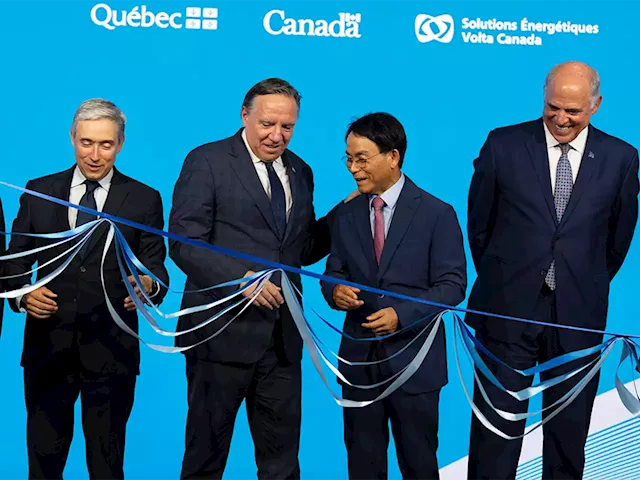 South Korean company to revive shuttered Quebec plant for EV battery components