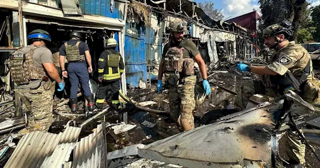 Russian missile attack kills 16 at Ukrainian market