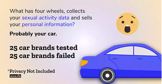 Mozilla Explains How Car Companies Use & Abuse Customer Data