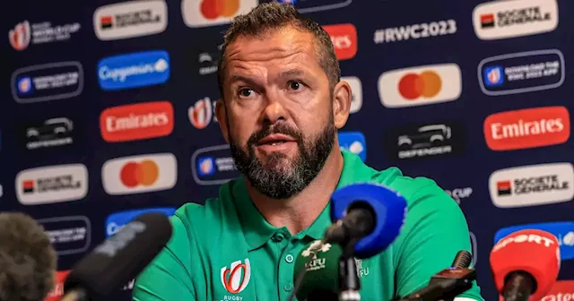 Andy Farrell warns Ireland that it's time to get down to World Cup business