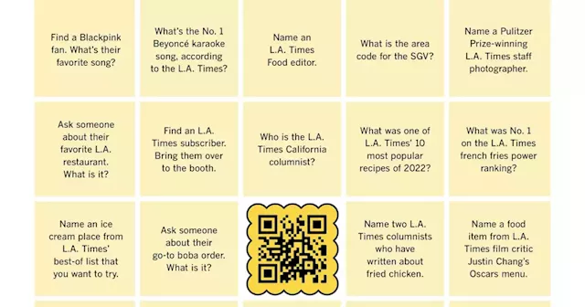 Meet L.A. Times staffers and play journalism bingo at this weekend's 626 Night Market