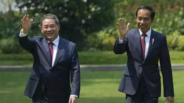 Indonesia says China has pledged $21B in new investment to strengthen ties