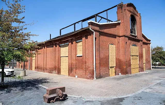 Construction under way for Broad Street Market’s temporary structure