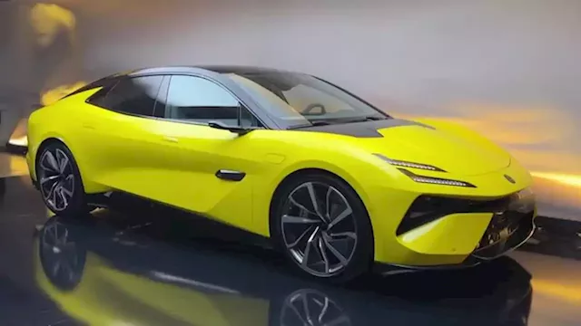 Video: Lotus unveils electric sports sedan in drive to mass-market sales