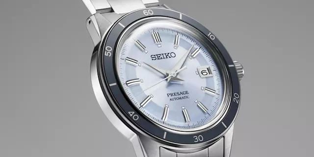 The New 'Retro Blue' Seiko Presage Style 60s is so Business Bro