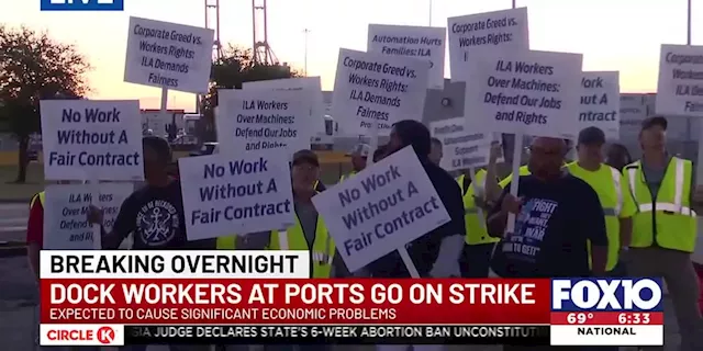 Longshoremen Strike Cripples U.S. Ports, Impacts Trucking Industry