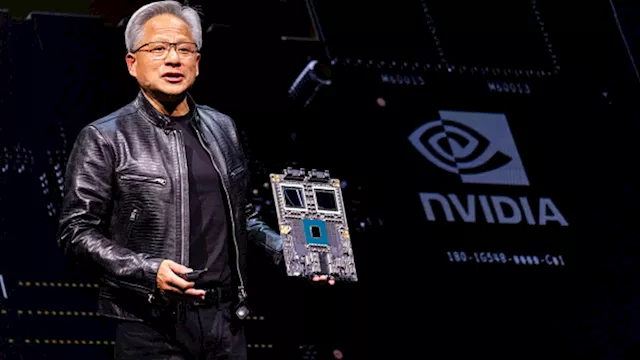 Nvidia closes at record as AI chipmaker's market cap tops $3.4 trillion