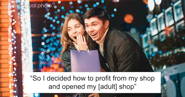 Guy Opens An Adult Store As Neighbors Didn't Let Him Rent It To A Company, Netizens Left Laughing