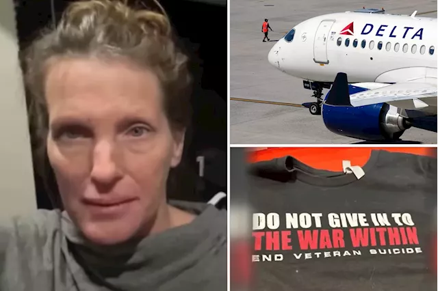 Founder of suicide awareness T-shirt company rips 'appalling' Delta incident that forced Marine veteran off plane: 'Deserved better'