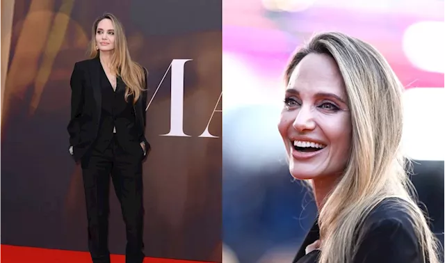 Angelina Jolie Means Business in Menswear-inspired Look for ‘Maria’ Premiere at London Film Festival 2024