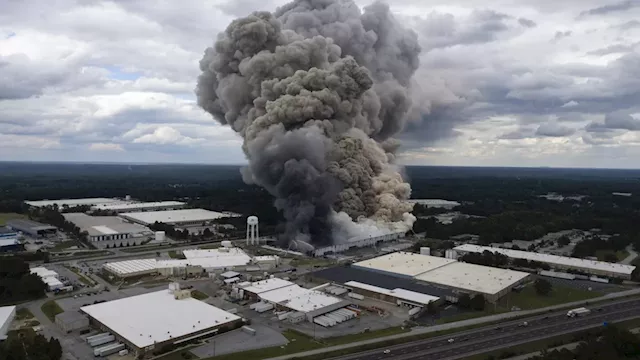 Georgia county says its suing company over chemical fire