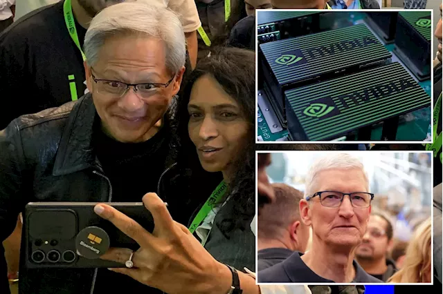 Nvidia overtakes Apple as world's most valuable company with $3.5T valuation