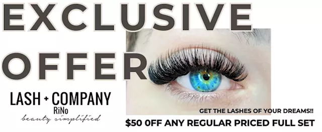 Enter to Win $50 Off Any Regular-Priced Full Set at Lash & Company RiNo!