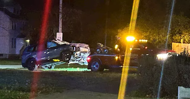 Geauga County Sheriff Deputy injured, business heavily damaged in crash