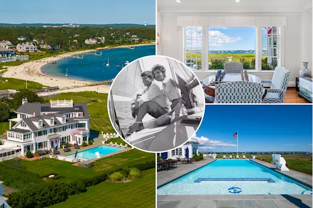 Historic Kennedy-adjacent estate in Hyannis Port hits the market for $19.8M -- offering a resplendent piece of Americana