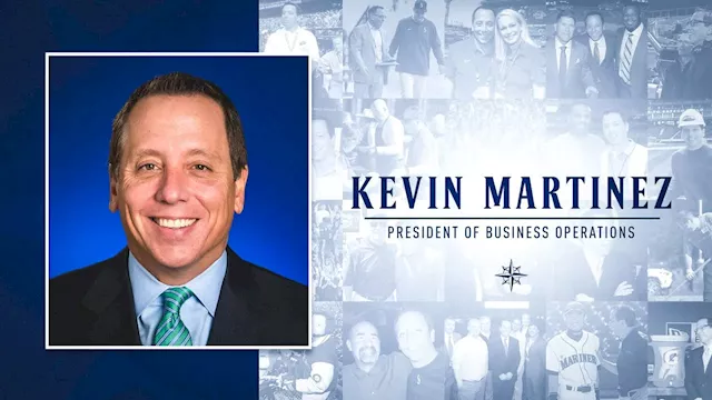 Seattle Mariners name Kevin Martinez president of business operations