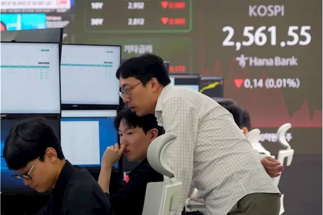 Stock market today: Asian shares are mixed after Middle East tensions weigh on Wall St