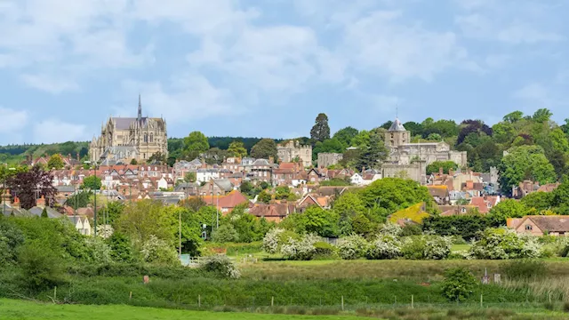 Historic English market town that sounds like something from a fairytale – with huge castle and a very s...