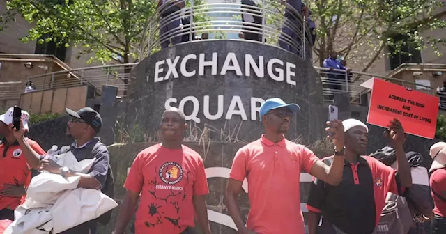 COSATU Protests JSE Companies' Profits Amid Worker Struggles