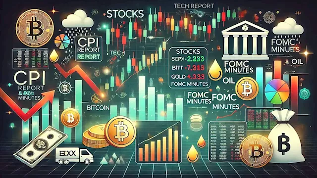 Stocks rise as tech rebounds, cryptos and gold dip ahead of key inflation data