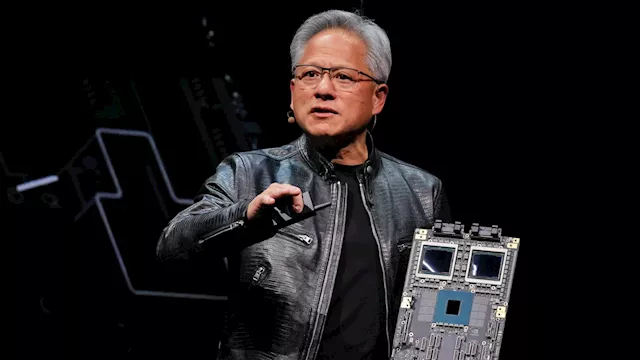 Nvidia shares are up 25% in the last month, rallying near a record ahead of tech earnings