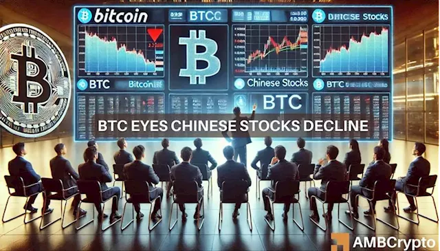 Could decline in Chinese stocks redirect capital back to Bitcoin, crypto trading?