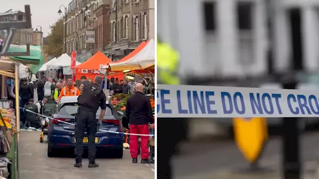 One dead and three injured following knife attack at south London market