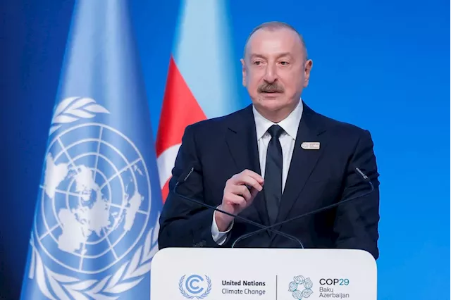 COP29 climate summit host Azerbaijan lashes out at West in defense of oil and gas industry