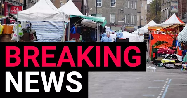 Man in his 60s charged with murder after knife attack at London market