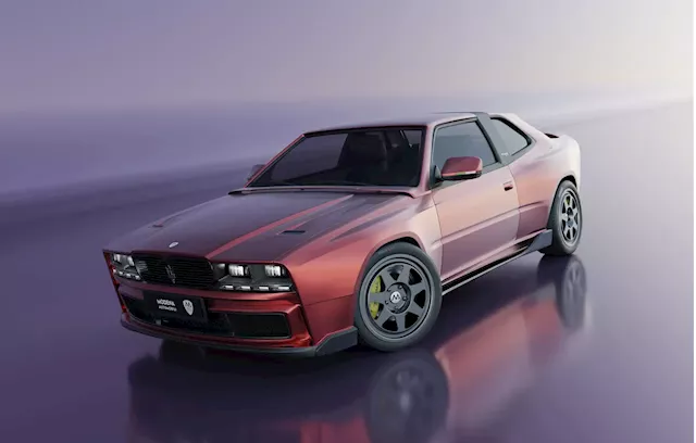 Italian company plans tribute to the Maserati Shamal