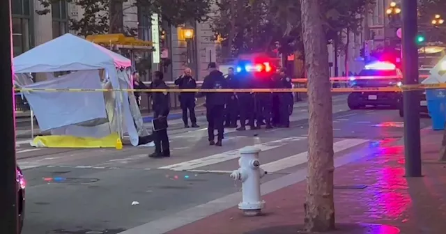 Person killed on Market Street in San Francisco near Embarcadero BART station