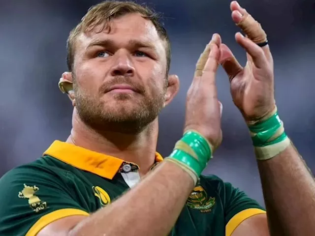 Springbok Duane Vermeulen Had To Shut Down Business After Being Burgled Beyond Repair