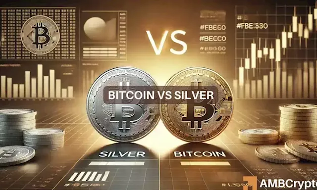 Bitcoin briefly passes silver in market cap: ‘Shows how big BTC can be’