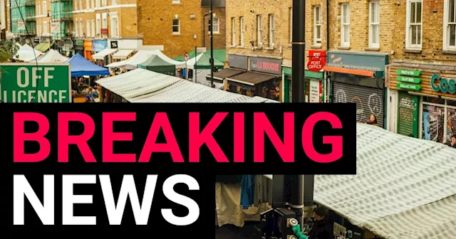 Man has 'bleach thrown over him' near busy market in east London