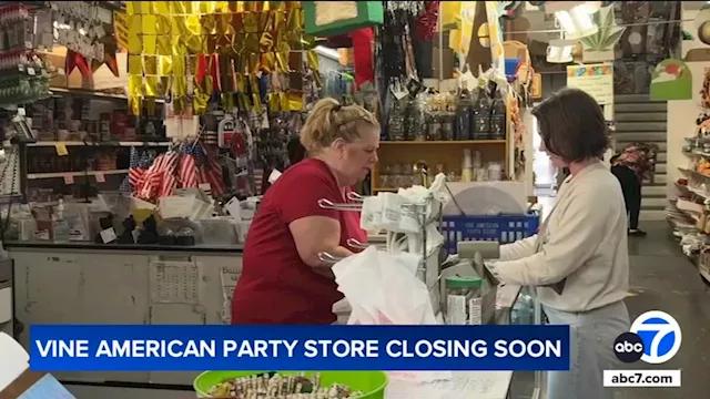 Beloved Hollywood party supply business store to close after serving community for 90 years