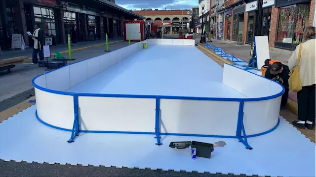 Synthetic ice skating rink to open in ByWard Market this week