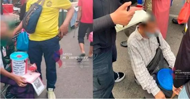 Johor Immigration detain foreigners begging at night market, some earning up to RM12,000 monthly