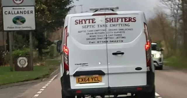 Van has Scots in stitches over company's hilariously cheeky name