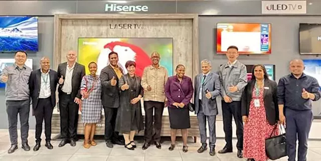 The Minister of Trade Industry and Competition, Parks Franklyn Mpho Tau Visited Hisense South Africa’s Industrial Park to Strengthen Economic Ties