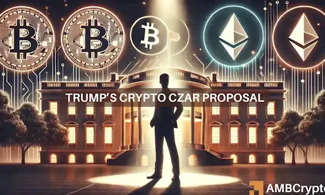 Trump eyes ‘crypto czar’ role – Will this take the market cap to $3T?